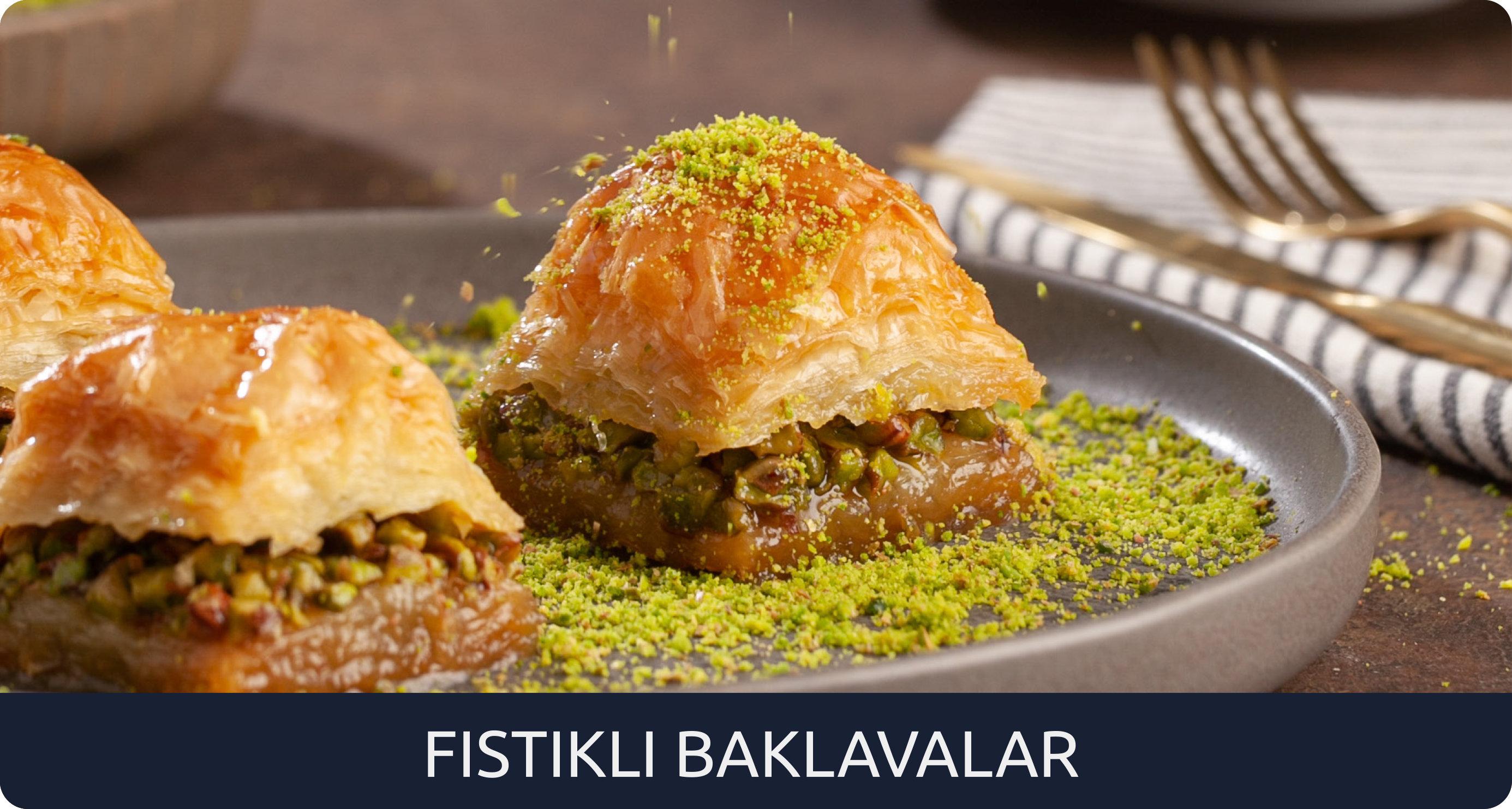 Fıstıklı Baklavalar