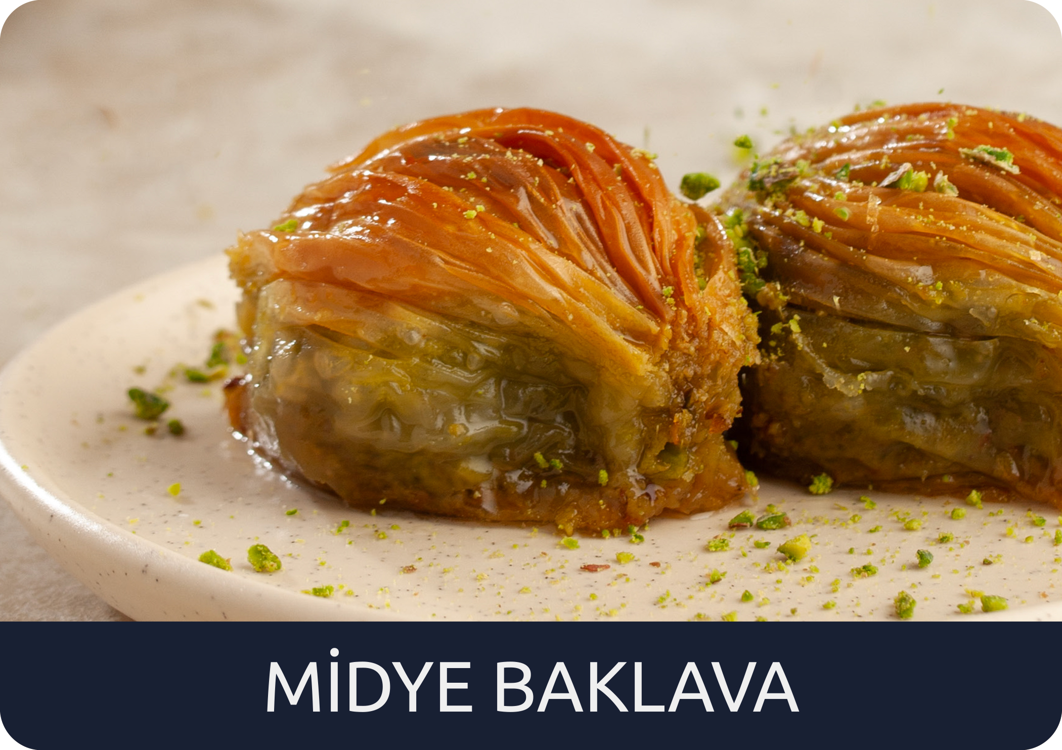 Fıstıklı Baklavalar