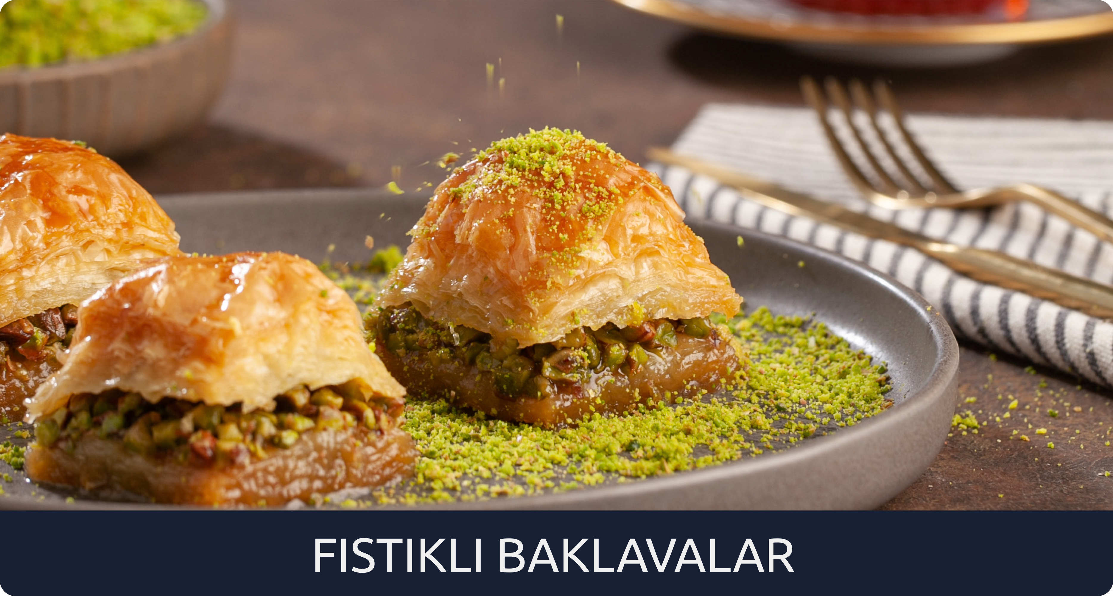 Fıstıklı Baklavalar